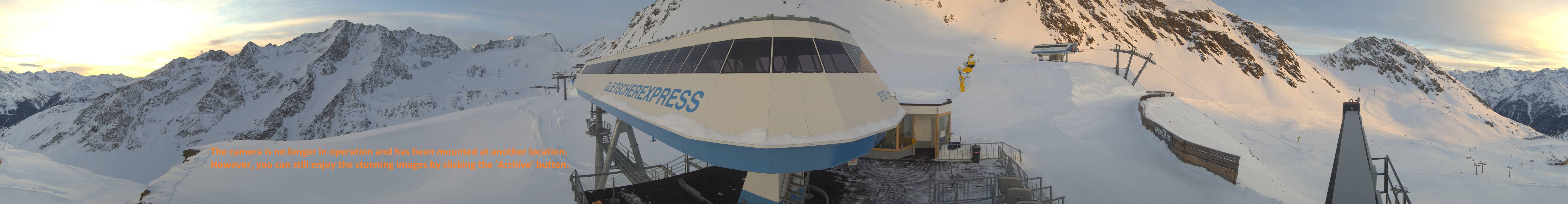 Live cam Soelden  Sölden - Gletscherexpress
