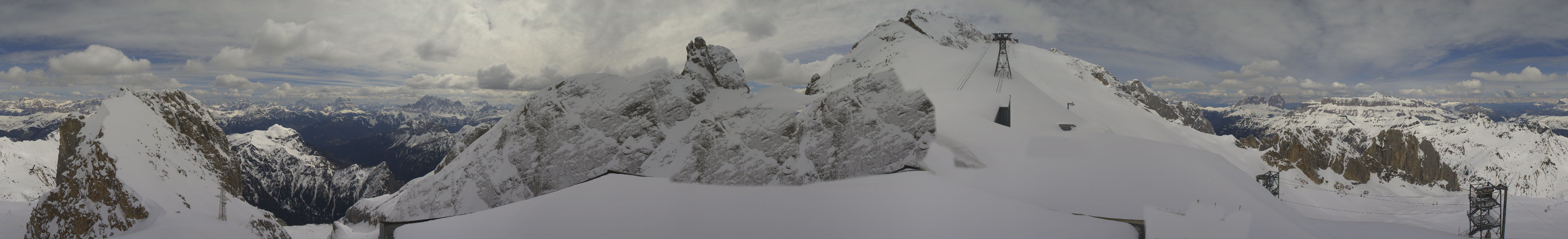 Marmolada webcam — Punta Serauta 360°