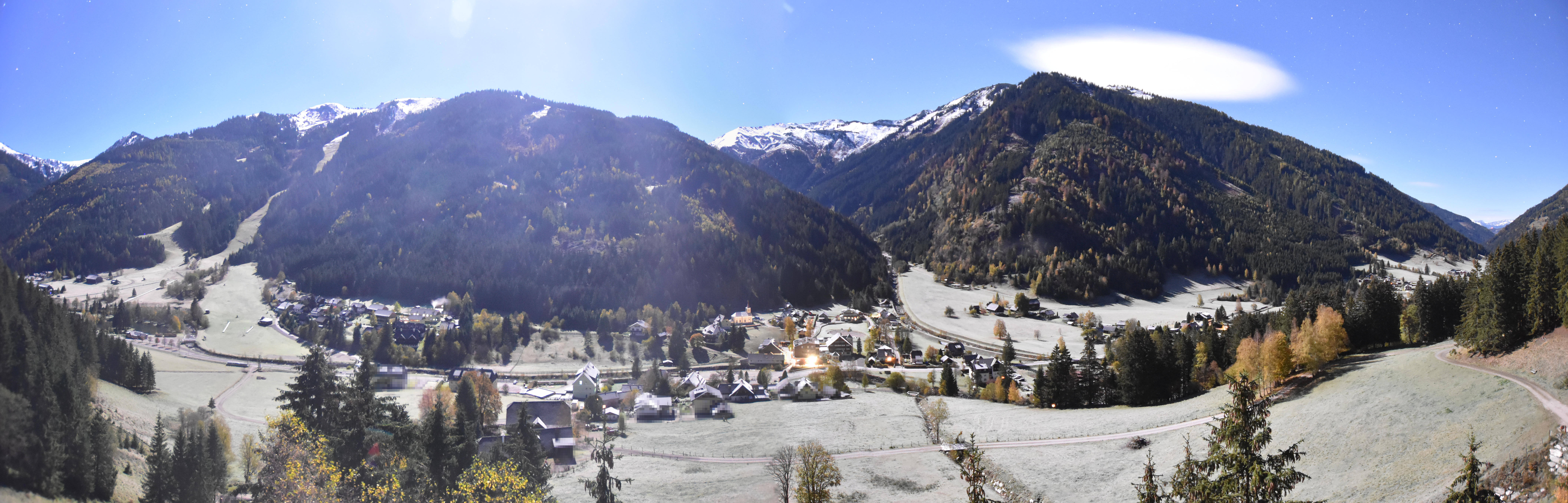 Webcam Donnersbachwald - panorama sul paese