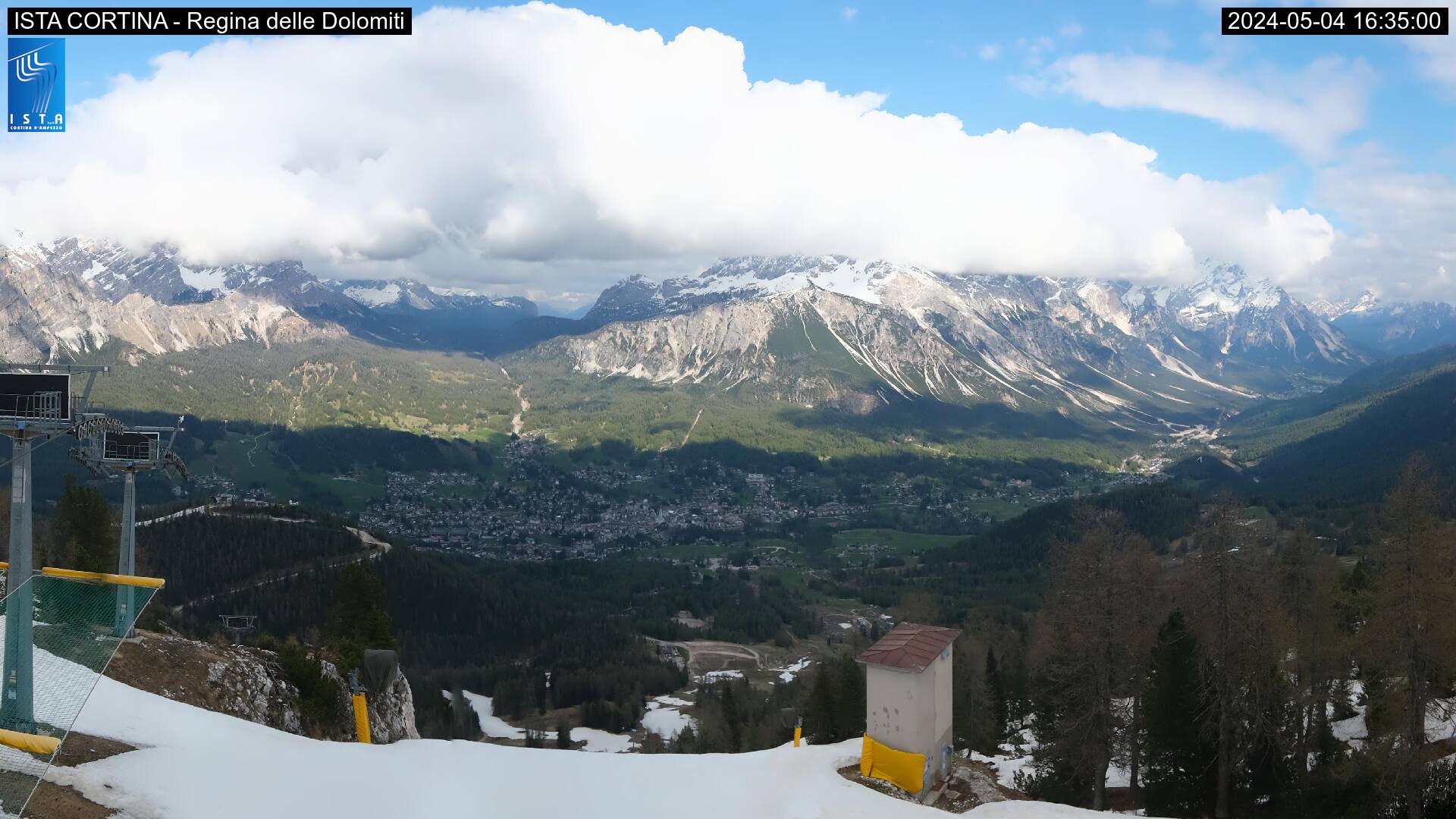 Vista su Cortina da Duca d’Aosta