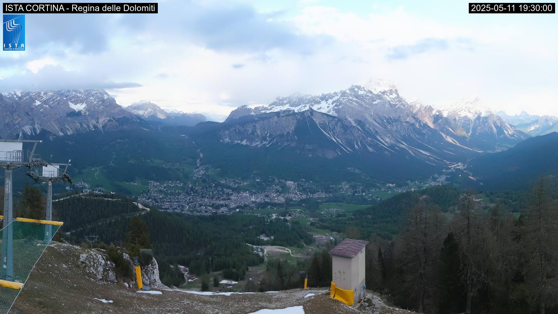 Vista su Cortina da Duca d’Aosta