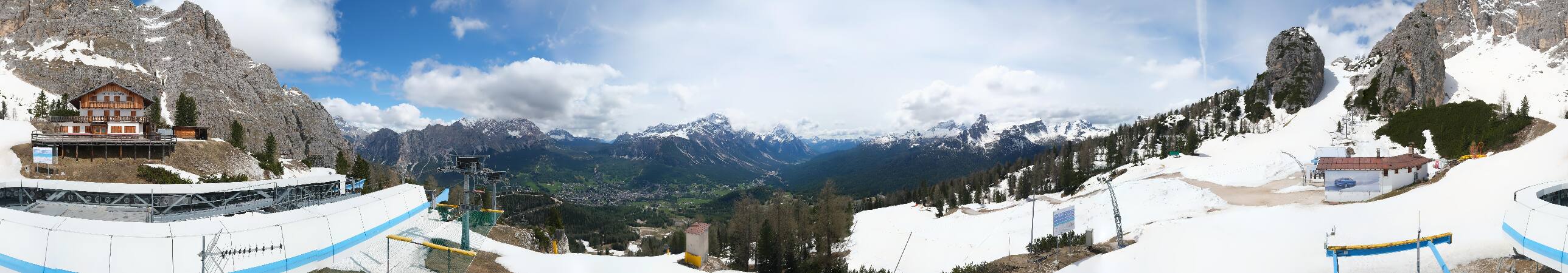 Webcam Cortina d’Ampezzo: Tofana, Falzarego, 5 Torri
