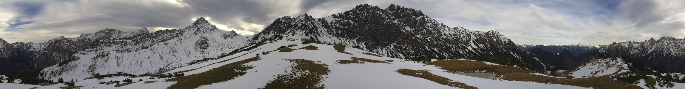 Glattjoch Panorama - Brandnertal