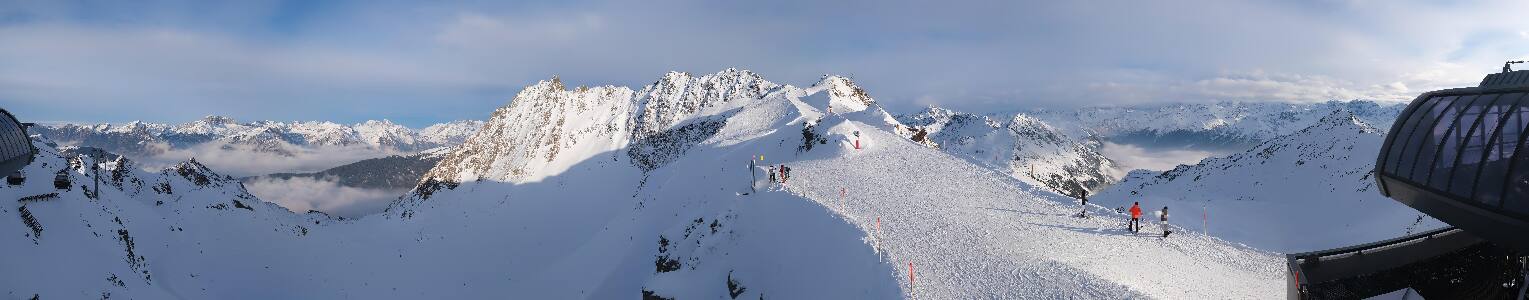 Silvretta Montafon | Panorama Bahn am Hochjoch