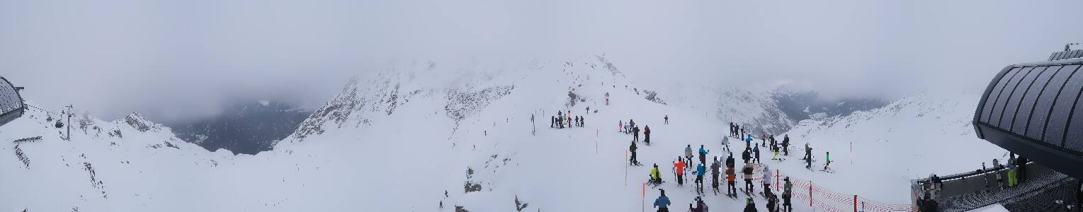 Silvretta Montafon Panorama Bahn am Hochjoch