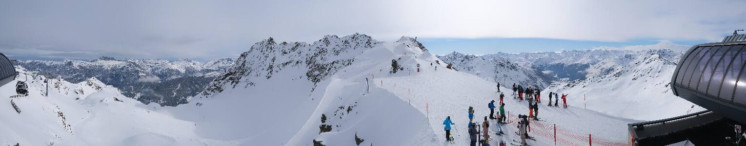 Silvretta Montafon | Panorama Bahn am Hochjoch