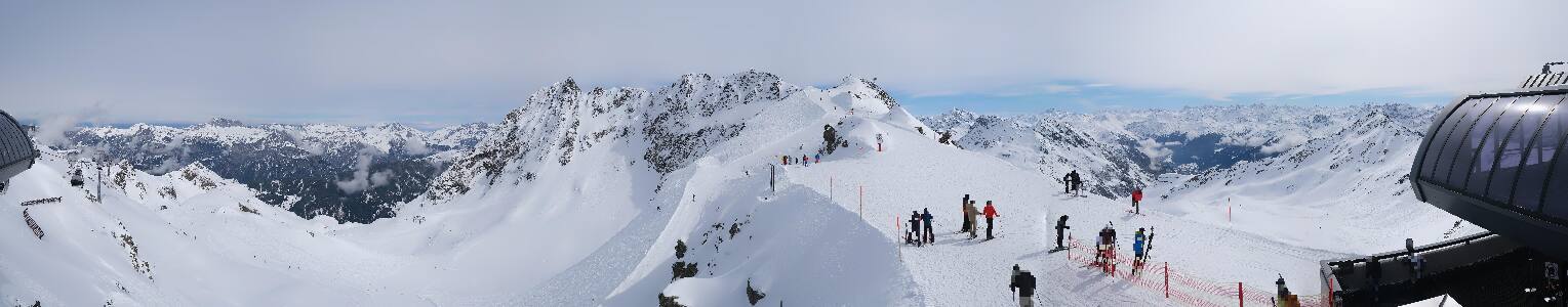 Silvretta Montafon | Panorama Bahn am Hochjoch