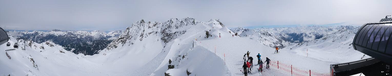 Silvretta Montafon | Panorama Bahn am Hochjoch