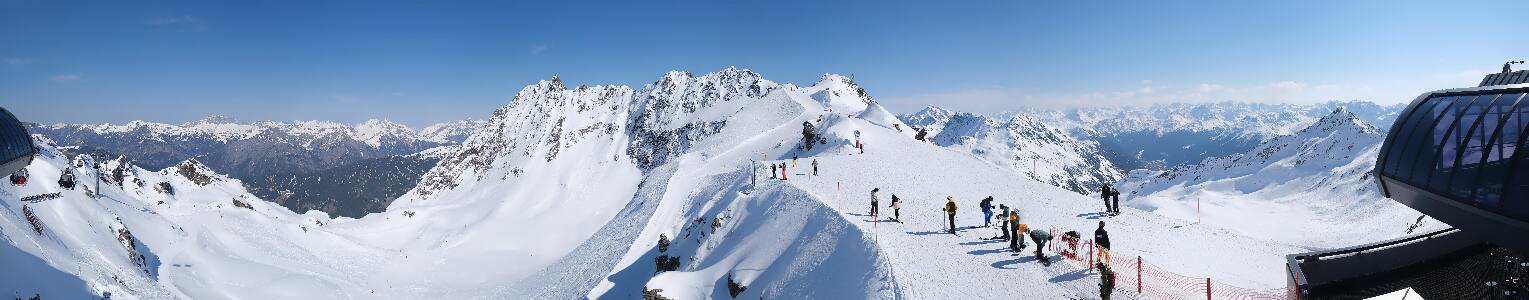 Silvretta Montafon | Panorama Bahn am Hochjoch