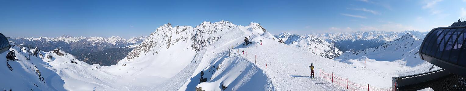 Silvretta Montafon | Panorama Bahn am Hochjoch