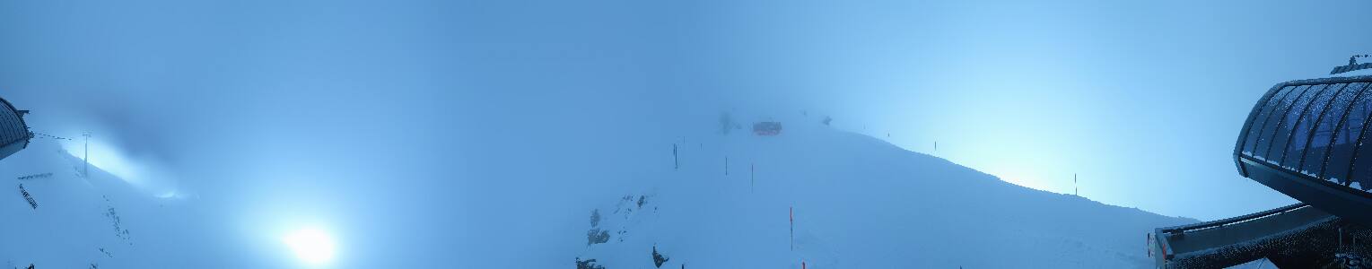 Silvretta Montafon Panorama Bahn am Hochjoch