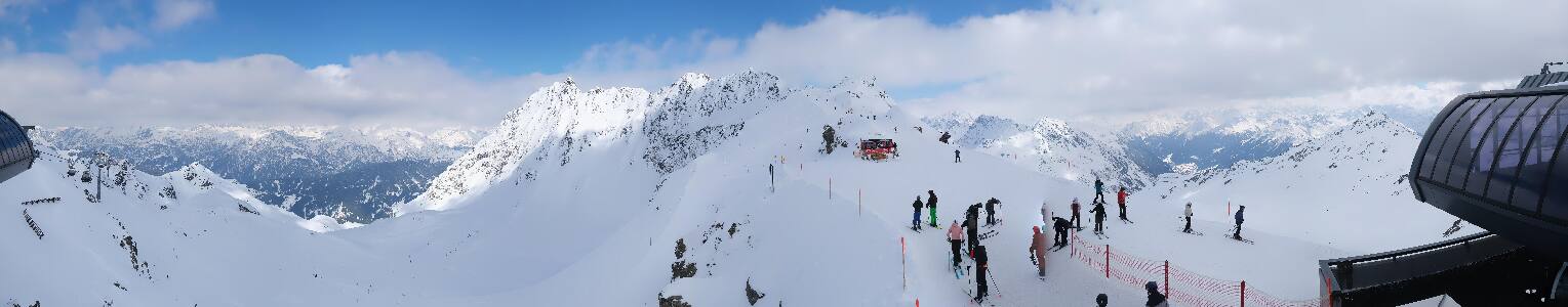 Silvretta Montafon | Panorama Bahn am Hochjoch