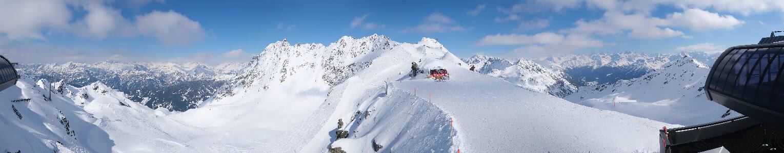Silvretta Montafon | Panorama Bahn am Hochjoch
