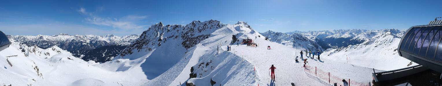 Silvretta Montafon | Panorama Bahn am Hochjoch