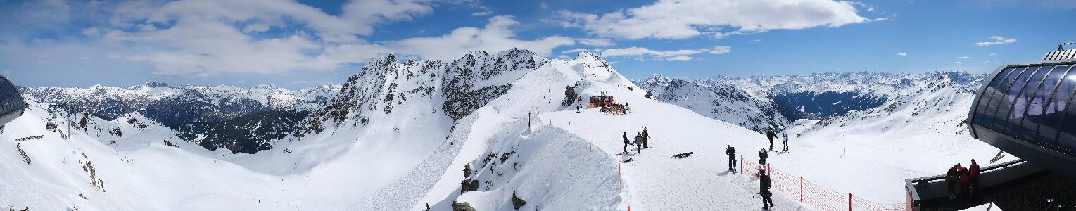 Silvretta Montafon | Panorama Bahn am Hochjoch