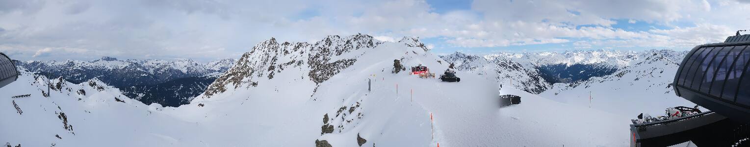 Silvretta Montafon | Panorama Bahn am Hochjoch