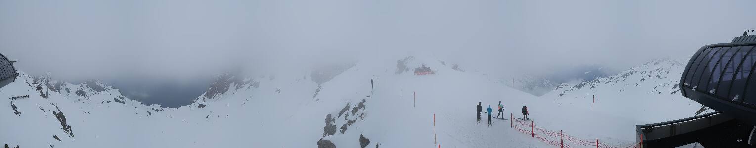 Silvretta Montafon Panorama Bahn am Hochjoch
