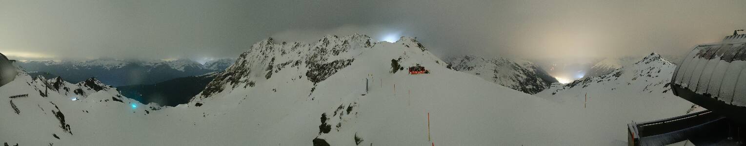 Silvretta Montafon Panorama Bahn am Hochjoch