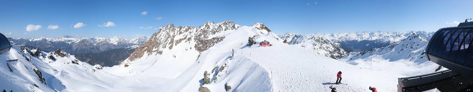 Silvretta Montafon | Panorama Bahn am Hochjoch