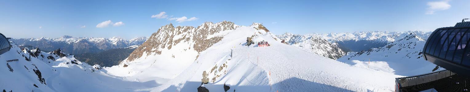 Silvretta Montafon | Panorama Bahn am Hochjoch