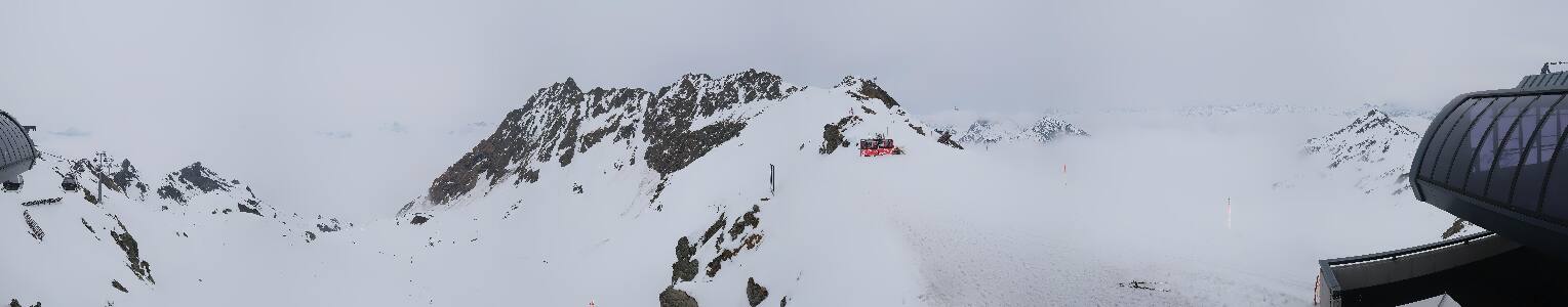 Silvretta Montafon Panorama Bahn am Hochjoch