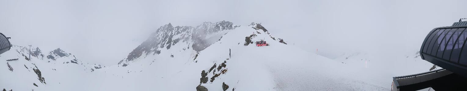Silvretta Montafon Panorama Bahn am Hochjoch