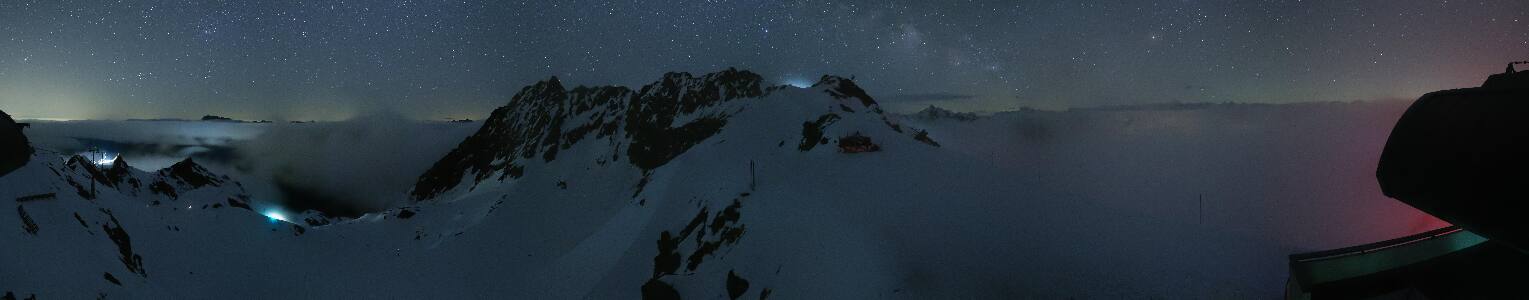 Silvretta Montafon Panorama Bahn am Hochjoch
