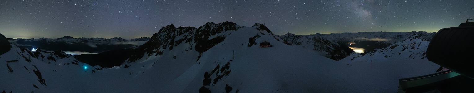 Silvretta Montafon Panorama Bahn am Hochjoch