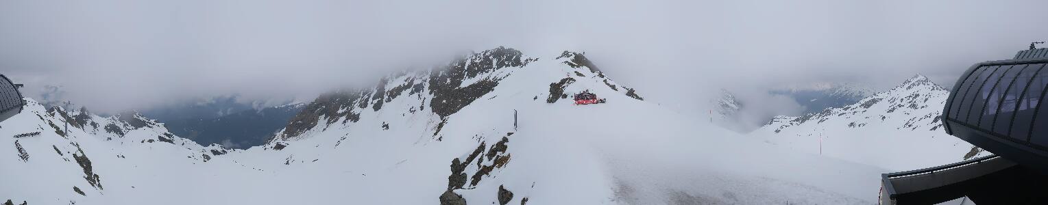 Silvretta Montafon Panorama Bahn am Hochjoch