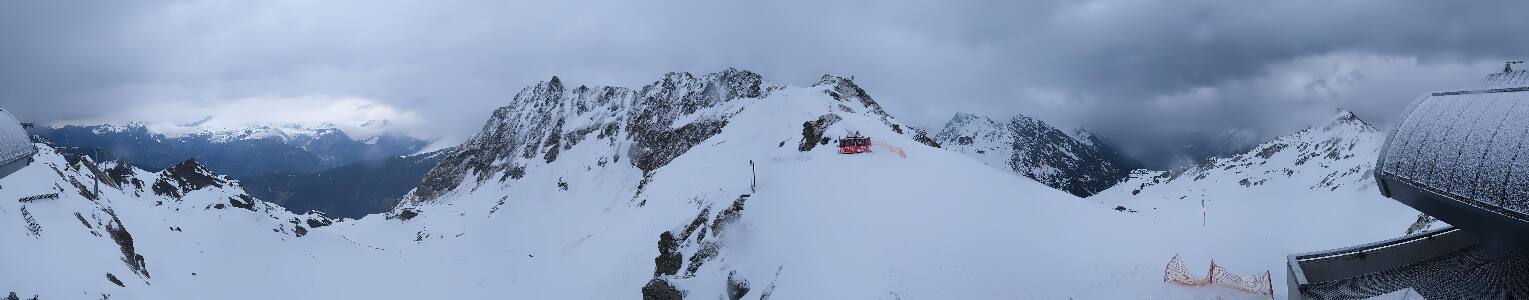 Silvretta Montafon Panorama Bahn am Hochjoch
