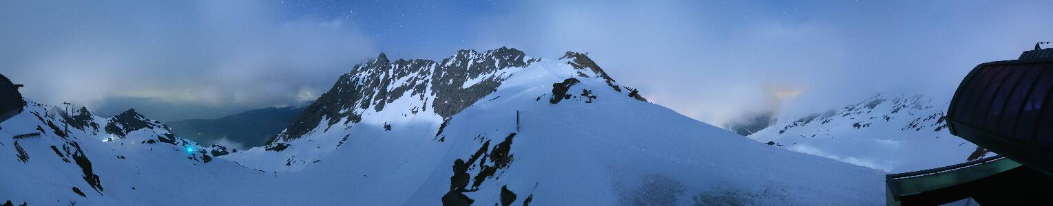 Silvretta Montafon Panorama Bahn am Hochjoch