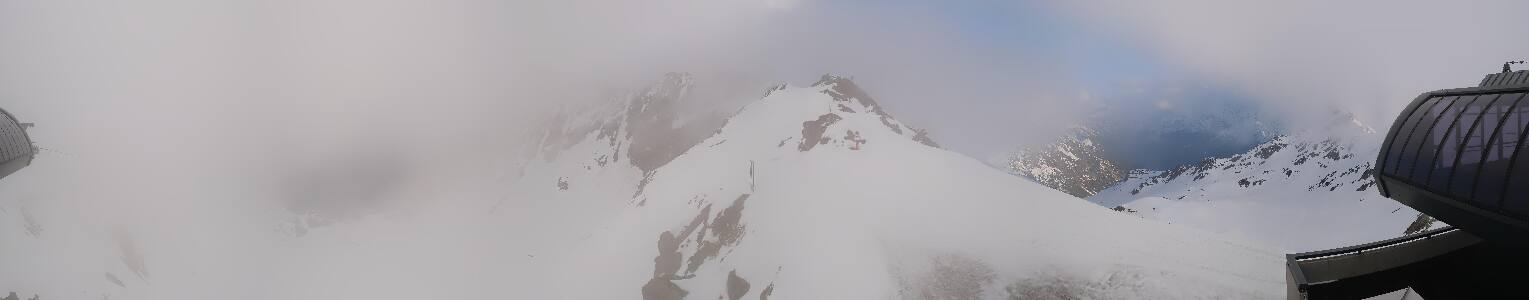 Silvretta Montafon Panorama Bahn am Hochjoch