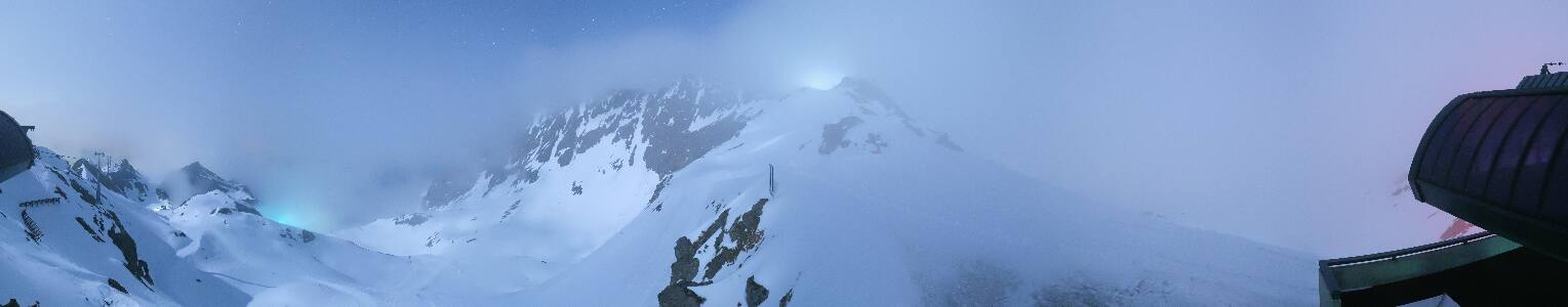 Silvretta Montafon Panorama Bahn am Hochjoch