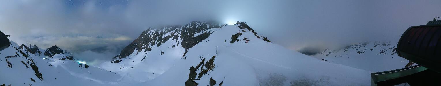Silvretta Montafon Panorama Bahn am Hochjoch
