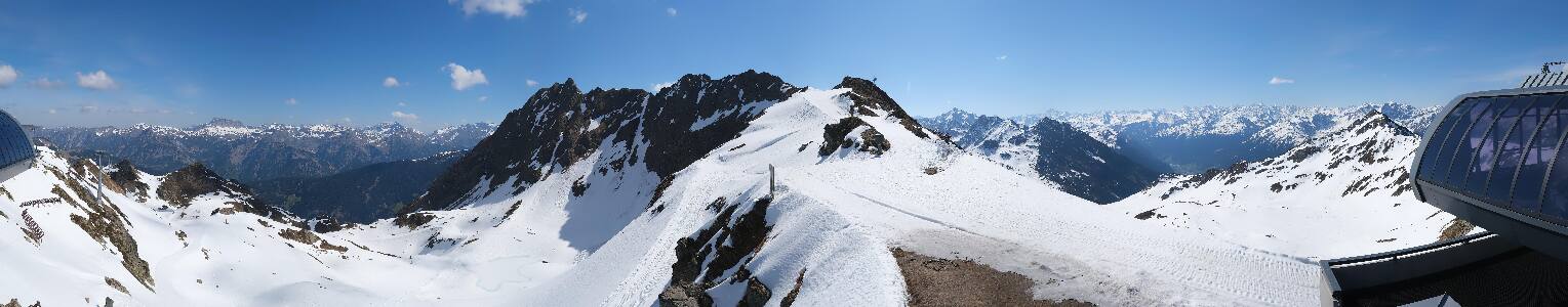 Silvretta Montafon | Panorama Bahn am Hochjoch