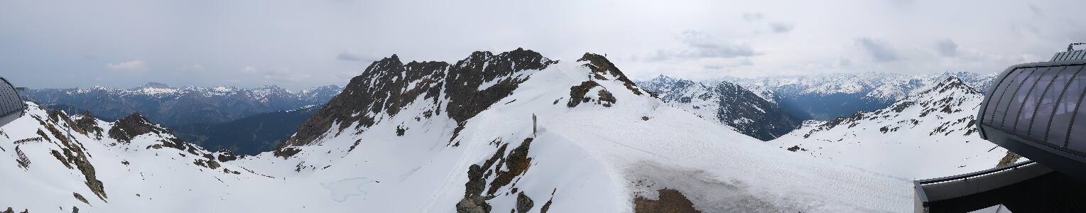 Silvretta Montafon Panorama Bahn am Hochjoch