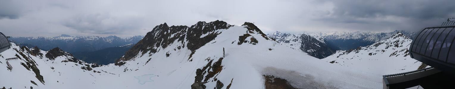 Silvretta Montafon Panorama Bahn am Hochjoch