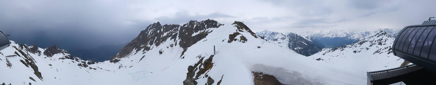 Silvretta Montafon Panorama Bahn am Hochjoch