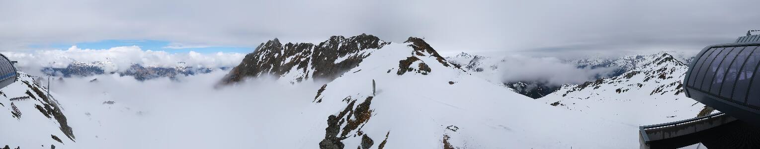 Silvretta Montafon Panorama Bahn am Hochjoch