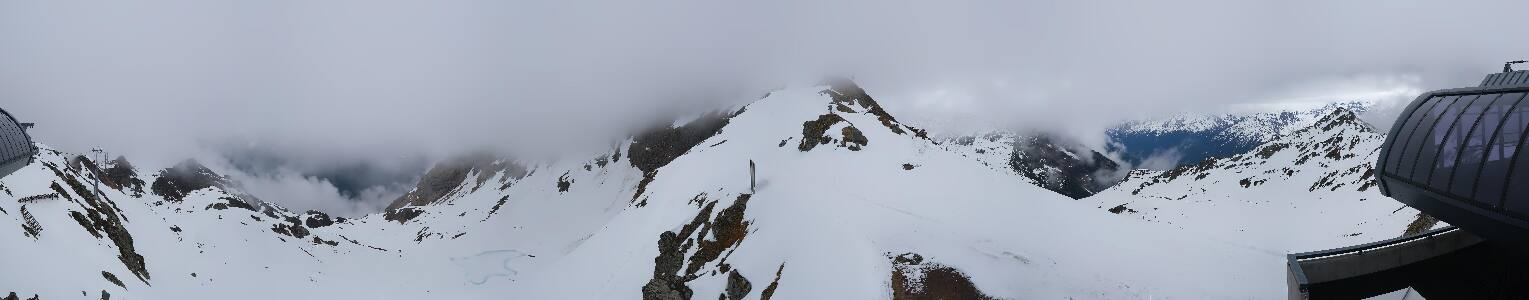Silvretta Montafon Panorama Bahn am Hochjoch