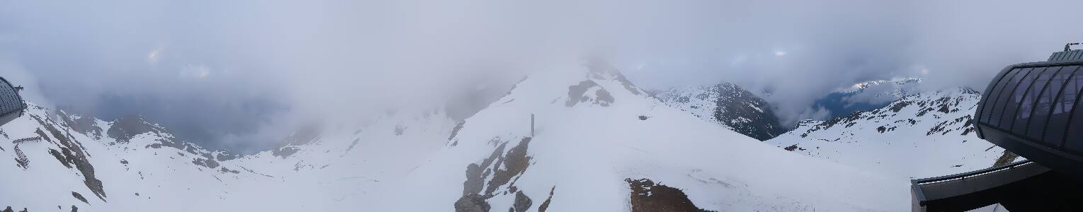 Silvretta Montafon Panorama Bahn am Hochjoch