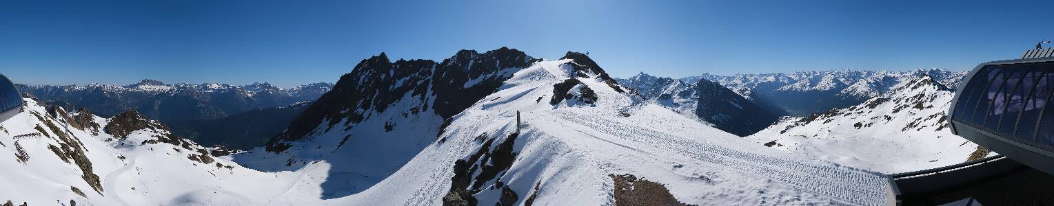 Silvretta Montafon | Panorama Bahn am Hochjoch