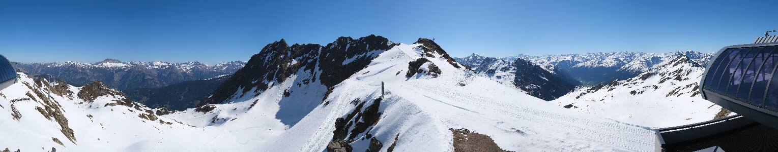 Silvretta Montafon | Panorama Bahn am Hochjoch