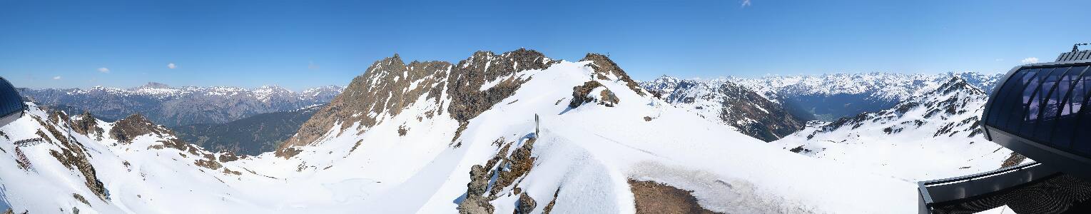 Silvretta Montafon | Panorama Bahn am Hochjoch
