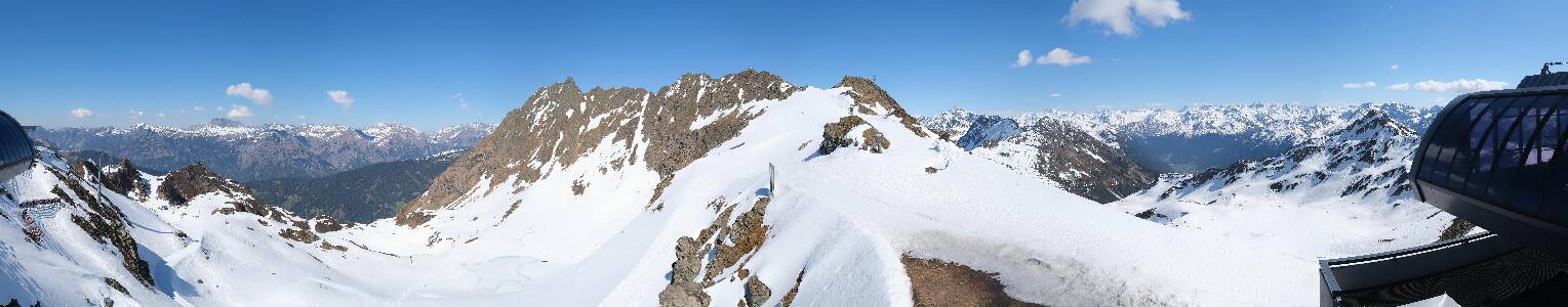 Silvretta Montafon | Panorama Bahn am Hochjoch