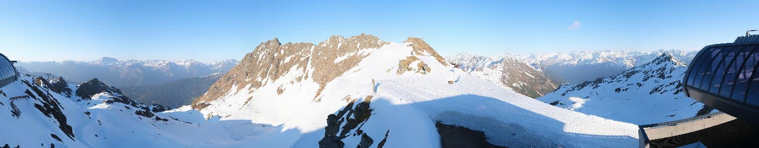 Silvretta Montafon | Panorama Bahn am Hochjoch
