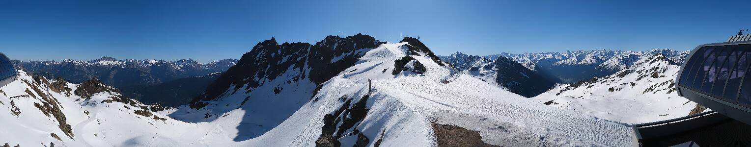 Silvretta Montafon | Panorama Bahn am Hochjoch