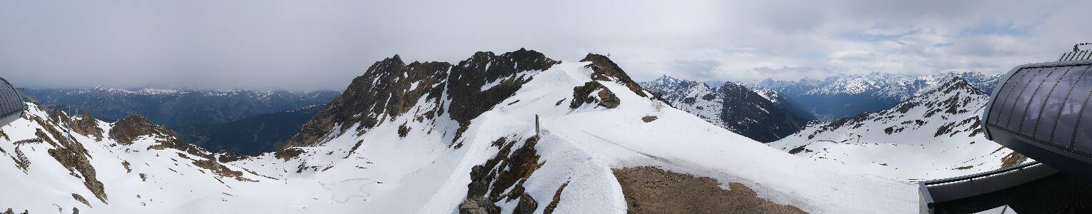 Silvretta Montafon | Panorama Bahn am Hochjoch