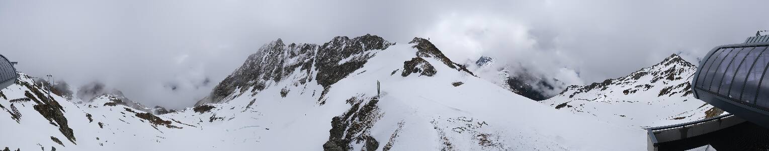 Silvretta Montafon Panorama Bahn am Hochjoch