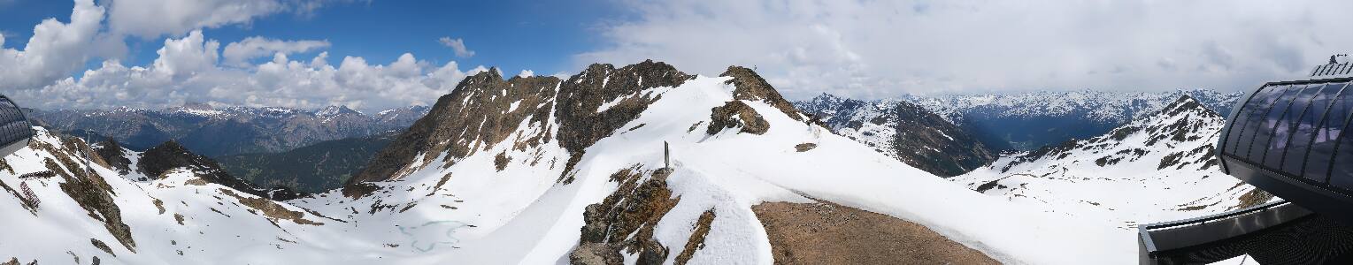 Silvretta Montafon | Panorama Bahn am Hochjoch